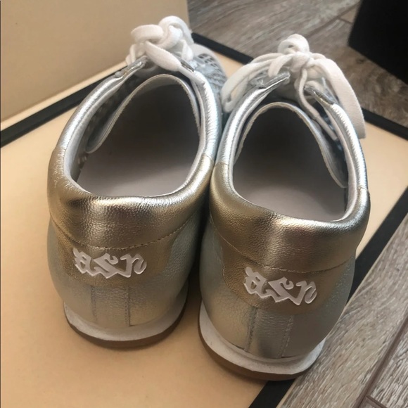 Women’s Ash Spin Fashion Sneaker White/Silver - Picture 5 of 6